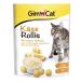 GimCat Cheese Rollis - Grain-free and vitamin-rich cat snack with real hard cheese - Pack of 6 (6 x 140 g) 140 g (Pack of 6)