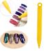 5-Piece Nail Magnet Stick Set - MKNZOME Magnetic Pen & Strong Puncture Pencils for DIY 3D Cat Eye UV Gel Nail Art | International Shipping Available - Buy Online on GoSupps.com