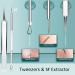Acne Pimple Extractor Kit Premium Blackhead Remover Straight Tweezer Blemish Removal Tools Whitehead Pore Clean No Rust Stainless Steel - Buy Online on GoSupps.com