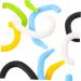 Buy Solustre 5 Pack Silicone Ear Cuff Earrings - Anti-Ear Handle Hooks for Masks - Comfortable Earplug Accessories - Buy Online on GoSupps.com