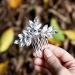 Unicra Crystal Hair Comb Wedding Silver Headpiece Bridal Rhinestone Hair Accessories for Brides and Bridesmaids (A-Silver)