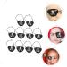 Didiseaon 24 Pcs Pirate Eye Patches Kids & Adults Halloween Costume Accessories | Blindfolds for Parties & Play - Buy Online on GoSupps.com