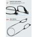 Shop Magimodac Foldable Magnetic Reading Glasses for Men & Women - Flexible Tape 3.0 Diopters Black & Gray - Buy Online on GoSupps.com