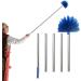 Cobweb Duster with Extension - Sturdy Extendable Spider Web Brush with Long - Spider Web Remover for Cleaning Ceiling Fan High Ceiling Blinds Furniture & Cars Siopob - Buy Online on GoSupps.com