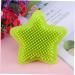 Healvian Hair Scrubber & Body Shower Brush - Silicone Bathing Scrubber for Baby & Adult - Soft Massage Comb - Green (1PCS) - Buy Online on GoSupps.com