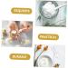 TOPBATHY 2 pi ces Spatules Acier Inoxydable Cuill res Petites pour Maquillage et Soin Peau Outils R utilisables pour Cr mes et Masques Compactes et Portables Adapt es Au Maquillage - Buy Online on GoSupps.com