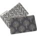 SUMAJU 2 Pcs Canvas Cosmetic Bag Set for Women and Girls - Multi-Function Travel Makeup Pouches - Buy Online on GoSupps.com