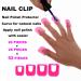 Nail Art Protector Tools Kit | Spill-proof Nail Polish Stencils | 144 French Curve Stickers | Manicure DIY Set (196 pcs) - Buy Online on GoSupps.com
