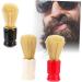 Frcolor 3-Pack Razor Brushes for Beard & Hair Care | Hairdresser Neck & Face Brushes | Wooden Bristle Tools for Men - Buy Online on GoSupps.com