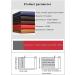 Premium Faux Leather Fabric - Soft Litchi Vinyl Upholstery (Red 1.38x8m) | Ideal for Crafting & Upholstery - Buy Online on GoSupps.com
