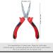 Sharp-tec Long Nose Pliers 160mm with Soft Grip Handles Heavy Duty Nose Side Cutting Pliers Long Nose Plier 160MM - Buy Online on GoSupps.com