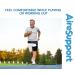 AireSupport Hip Brace and Thigh Compression Sleeve with Ice/Heat Pack - Men & Women - Groin, Hip, Leg Muscle Support - Buy Online on GoSupps.com