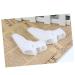 1 Pair Dividers Foot Separator Splint for Bunion Relief | Gel Cushions & Hammer Toe Straighteners - White - Buy Online on GoSupps.com