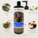 Dr. Woods Raw Black Peppermint Soap with Organic Shea Butter - 32oz | Nourish & Refresh | International Shipping Available - Buy Online on GoSupps.com