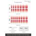 ohora Semi Cured Gel Nail Strips (N Basic Nails no.1) - Salon-Quality, Long Lasting, Easy to Apply | Works with Any Nail Lamp | Includes 2 Prep Pads, Nail File, Wooden Stick - Buy Online on GoSupps.com