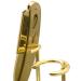 Folpus Wet Shaving Set - Premium Soft Nylon Bristle Brush & Elegant Gold Stand for Clean & Luxurious Shaving - Perfect Anniversary Gift - Buy Online on GoSupps.com