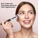 Premium Vegan Foundation Brush for Flawless Liquid Makeup - Ideal for Cream Powder and Contouring - Buy Online on GoSupps.com