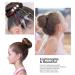 Hair Donut Bun Maker 2PCS - Large Ring Style Chignon Doughnut Shaper for Thick & Long Hair - 3.5 Inch Brown (Pack of 2) - Buy Online on GoSupps.com