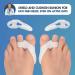 Dr. Frederick's Original Sport Bunion Pad & Toe Spacer - 4pcs | Soft Gel Cushion for Fast Bunion Pain Relief | Toe Separator for Active Lifestyle | Bunion Shield for Women & Men - Buy Online on GoSupps.com