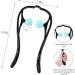 Veewook Handheld Manual Neck Massager - Shiatsu Deep Tissue Trigger Point Massage Tool - Buy Online on GoSupps.com