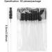 Eyelash Spoolies End Mascara Brush Soft Bristles Nylon Eye Lash Tools Eyelash Mascara Brushes Wands Applicator Makeup Kits for Women Makeup Proidl - Buy Online on GoSupps.com