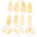 WOFASHPURET 8pcs Guzheng nails guitar picks for kids guzheng picks acoustic guitar picks bass finger picks guzheng ox horn pick thin guitar picks thumb picks child finger guard Ukulele horns 3X1.2X0.1CM Light Yellow 01 - Buy Online on GoSupps.com