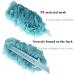 Yisella Back Brush 17 Long Handle Nylon Mesh Loofah Back Scrubber - Blue and White - Buy Online on GoSupps.com