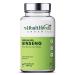 Generic Organics Korean Red Ginseng 1000 mg | 60 Veg Capsules | Supports Energy Vitality & Strength | for Men & Women