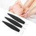 Pedicure Knife Set - 3Pcs Stainless Steel Tools for Ingrown Toe Nail, Foot Callus & Dead Skin Removal - Nail Care Kit for Feet Grooming - Black Set - Buy Online on GoSupps.com