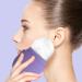 Joyeee Silicone Ice Face Roller for Skin Care - Shrink Pores, Anti-Wrinkle, Reduce Puffiness, Improve Elasticity - Striped Purple - Buy Online on GoSupps.com