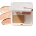 3-Color Cream Concealer Palette Contour and Brightening Concealer Palette - For Skin Tone Redness Blemishes Dark Circles Beauty Makeup