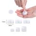 100pcs 5ml Small Clear Sample Jars with Lids - Empty Container Pots for Travel & DIY Projects | International Shipping Available - Buy Online on GoSupps.com