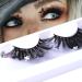 Uranian False Eyelashes Natural Look Faux Mink Lashes Fluffy Dramatic Decoration Long Lashes Halloween Costume Fake Eyelashes for Women and Girls(Style 2) 2#Pimpkin Cat Candy
