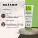 Gel Raser Bio - Cr me de Rasage Ecocert 99 3% d Ingr dients d Origine Naturelle 37 5% Issus de l Agriculture Biologique - Fabrication Fran aise - 130 gr - Buy Online on GoSupps.com