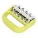 Back massage device body massage device Manual with rollers for electrical massage pillows Massage cladding with rollers for electrical massage pillows Wade shoulder waist (yellow)
