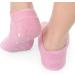 Moisturizing Gel Socks for Pedicure - Softens Feet & Relieves Pain - Unisex Pink - Buy Online on GoSupps.com