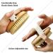 Honzuen Dry Brush - Natural Bristle Body Brush for Blood Circulation Lymphatic Drainage & Cellulite Reduction - Ideal Bathing Brush - Buy Online on GoSupps.com