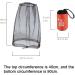 Midge Head Net Set with Storage Bag - Nylon Face Net for Outdoor Activities - Buy Online on GoSupps.com