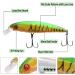 Saltwater Fishing Lures Set - 3D Eyes Minnow Crankbaits for Bass Trout Walleye - Buy Online on GoSupps.com