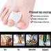 Cikiki White Silicone Toe Separators | Bone Ectropion & Valgus Care | Comfortable Foot Tools for Hallux Alignment - Buy Online on GoSupps.com