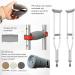 UU-ZHANG Crutch Kit - Armpit Handle Cover & Foot Pad Set for Standard Aluminum Crutch - Buy Online on GoSupps.com