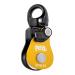 PETZL Unisex Adult Spin S1 High Efficiency Pulley With Rotating Disc U Yellow