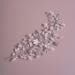 Xerling Wedding Flower Hair Vine - Silver Crystal Bridal Hair Piece with Rhinestone Pearl Accents - Buy Online on GoSupps.com