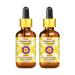 d ve herbes Pure Baobab Oil (Adansonia digitata) with Glass Dropper Cold Pressed (Pack of Two) 100ml X 2 (6.76 oz)