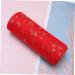 SHINEOFI Roll Black Yarn Wedding Organza Fabric Glitter Fabric Mesh Ribbon Tutu Spool United States Soft 15c Red 900X15CM - Buy Online on GoSupps.com