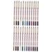 FOYTOKI 24 Pcs Eyeshadow Pen Eyeliner Pencil Colours Eyeliner Stick Colorful Eyeliner Pencil Eyebrow Pencil