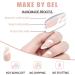 LADYING 24 Pcs Almond Short False Nails | White Swirl French Press On Nails | Trendy Oval Stick On Nails for Women - Buy Online on GoSupps.com