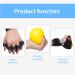 Anti-Spasticity Ball Splint for Hand Stroke Recovery - Ideal for Hemiplegia, Spasm, Dystonia - Hand Functional Impairment Aid for Children and Adults - Buy Online on GoSupps.com