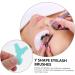 FRCOLOR 75 Pcs Y-Shaped Eyelash Brush Set Perfect for Eyelash Perming Grafting & Cleaning Tools | International Shipping - Buy Online on GoSupps.com