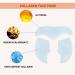Collagen Forehead Patches For Wrinkles Hydrolyzed Collagen Face Tape Wrinkle Facial Patches To Help Reduce The Appearance Of Frown Lines Crow S Feet Smile Lines Forehead & Cheek Face Mask - Buy Online on GoSupps.com